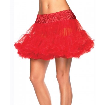 Petticoat Red Layered Tulle